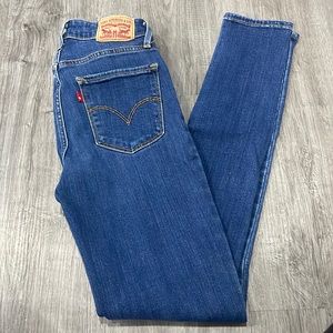 Levi’s High Waisted Skinny Jeans